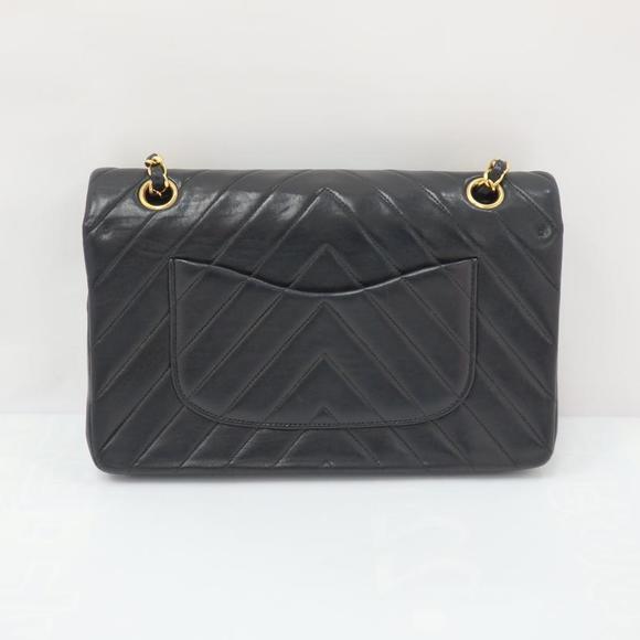 Chanel Chain Black Lambskin Bag Shoulder - Picture 1 of 8